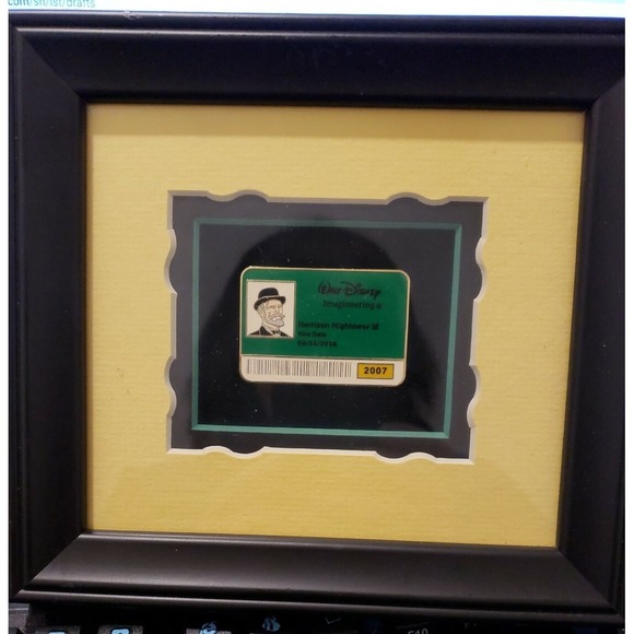 Disney Pin Haunted Mansion Harrison WDI FRAMED ARTIST PROOF AP OOAK LE 1 C-16